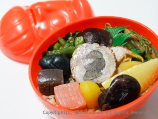 だるま弁当の中身