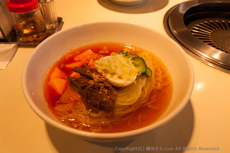 「食道園」の盛岡冷麺