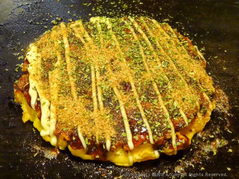 関西風お好み焼き