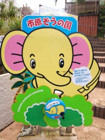 市原ぞうの国マスコットのエルファ