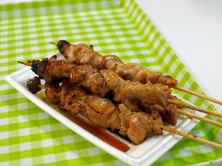 園長自慢の焼き鳥