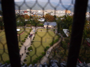 天守閣からの景色
