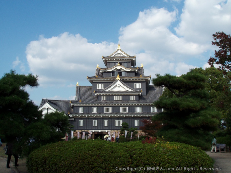 岡山城