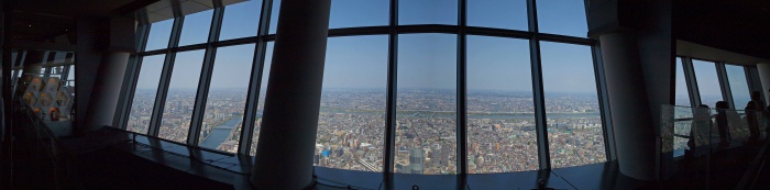 東京スカイツリー 天望デッキからの景色2