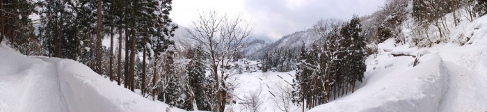 全景撮影ポイントからの景色