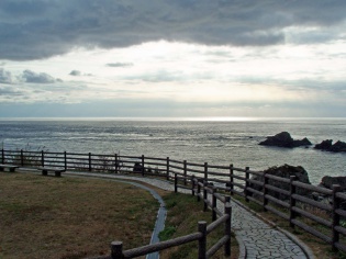 整備された歩道